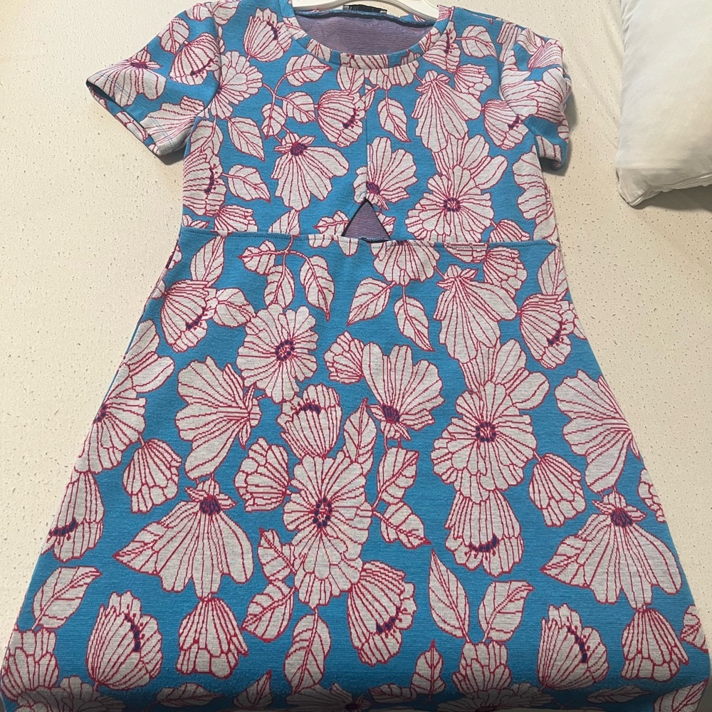 Zara flower dress.